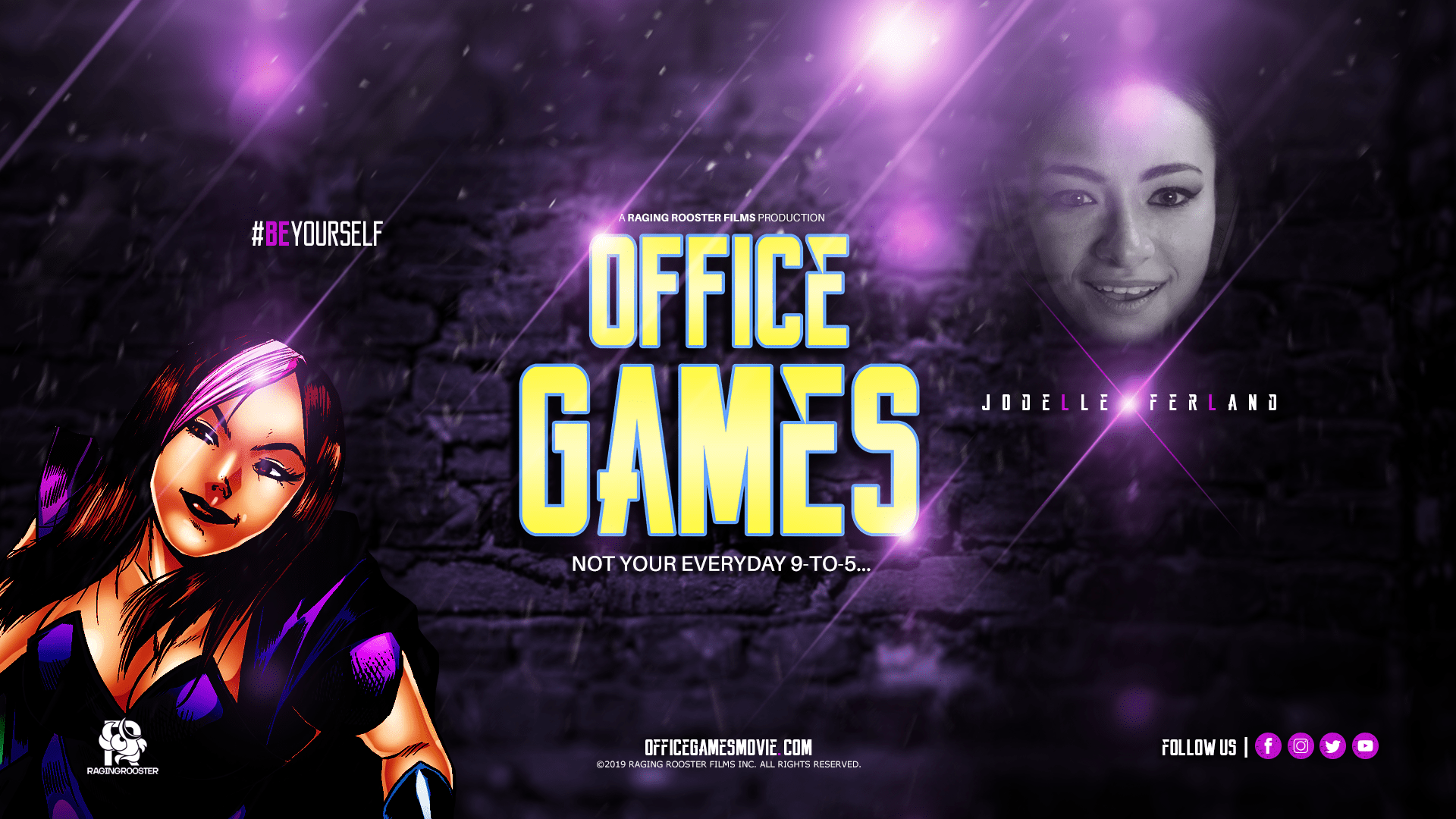 Office Games Movie Wallpaper - Jodelle Ferland